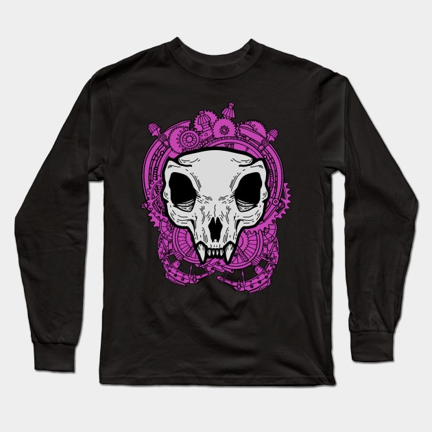 Cute animal skull Long Sleeve T-Shirt by DeathAnarchy